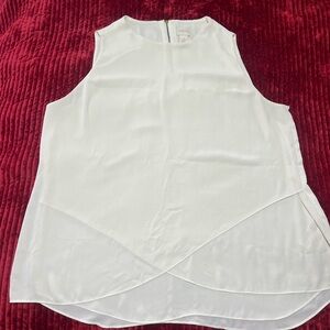 Chico's Cream Sleeveless Blouse